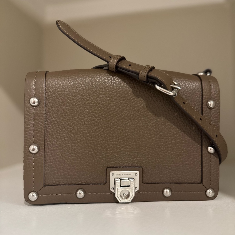 Rebecca Minkoff Madison Leather‎ Crossbody Bag - Graphite